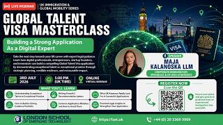 Live Webinar | Global Talent Visa Masterclass: Building a Strong Application as a Digital Expert