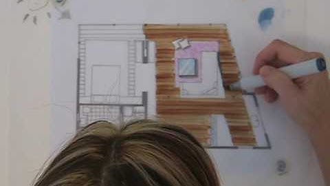 Floor Plan Rendering with Color Markers, Lesson 12, Section 3