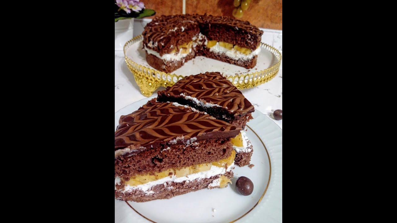 YAŞ PASTA PANDİSPANYA MUZLU PASTA ÇIKOLATALI PASTA DRAJELİ PASTA YouTube