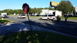 Firefighters respond to structure fire at Joe Hudson's Collision Center
