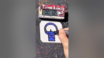 【ASMR】Drawing Jevin Horror in 40 Sec(Sprunki Pyramixed)