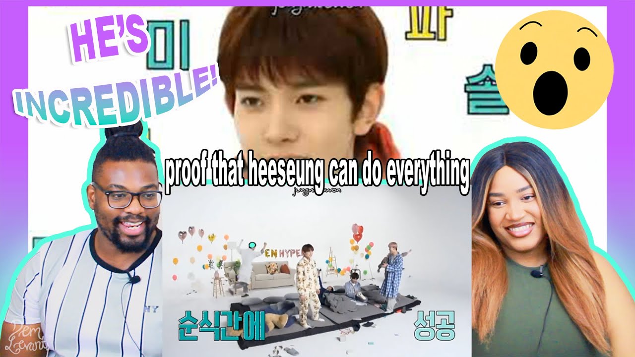 Proof that heeseung can do everything| REACTION
