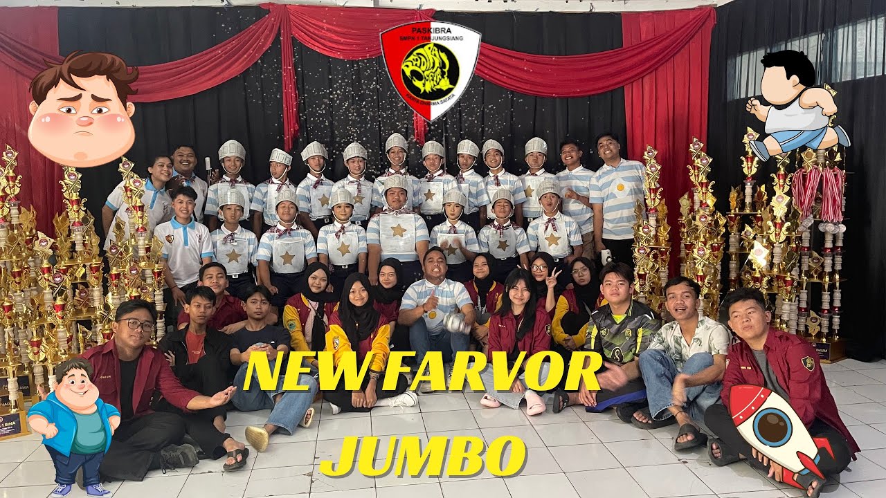 PASKIBRA SMP NEGERI 1 TANJUNGSIANG - NEW FARVOR TEMA JUMBO 🔥🔥🔥