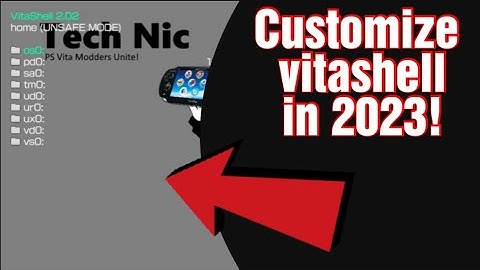 Customize Vitashell in 2023!