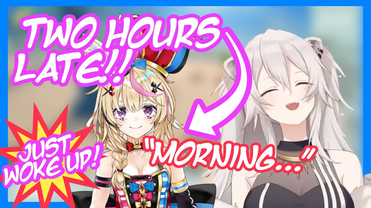 Polka Greets Everyone 2 Hours Late with her Morning Voice [ENG]