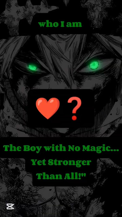 'Asta’s Journey: From Zero Magic to Legend!' #shorts #anime #trand