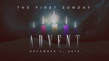 Weekend Reflection - First Sunday of Advent