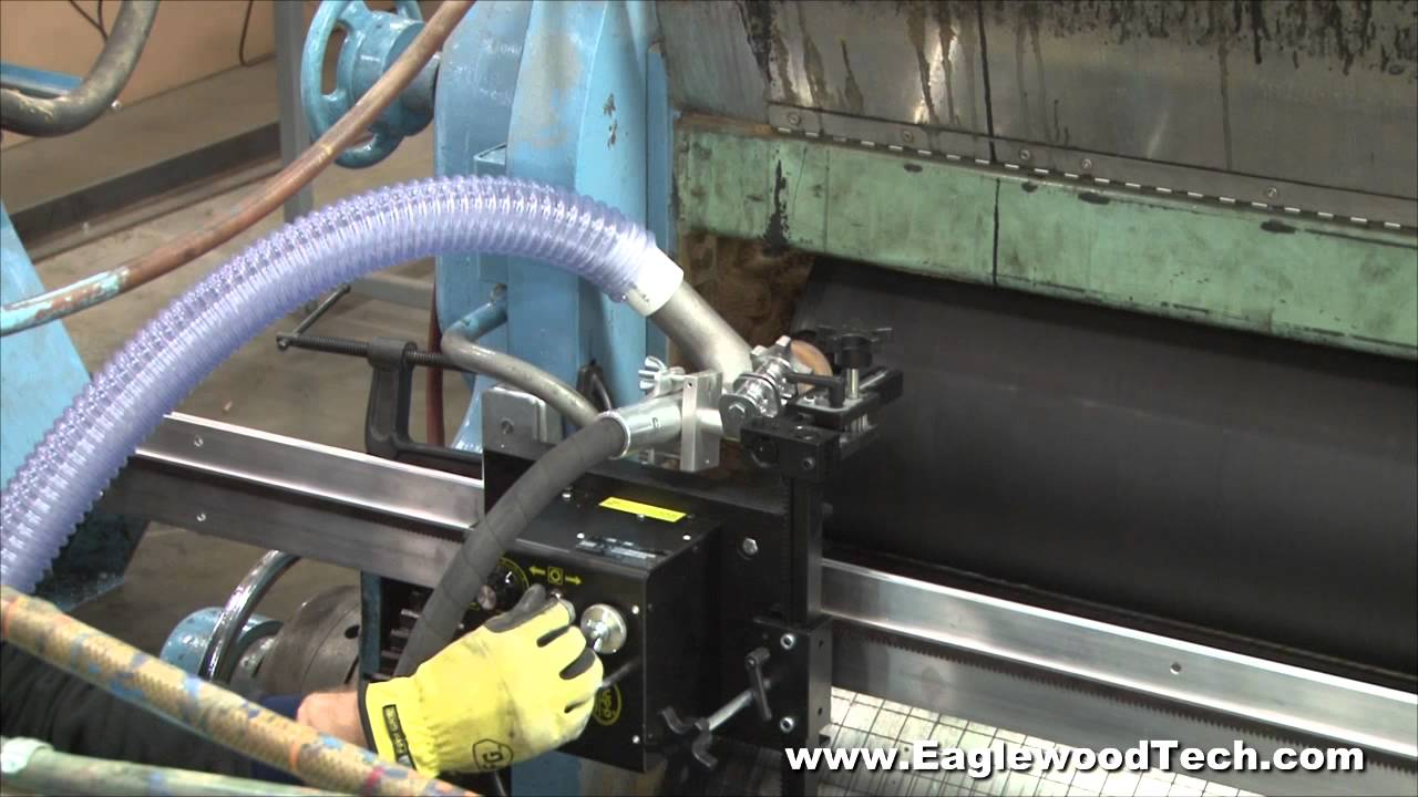 Sani-Blast On-Press Anilox Roll Cleaning