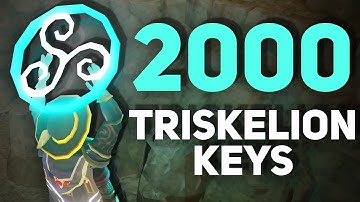Loot From 2000  Crystal Triskelion Keys - RuneScape