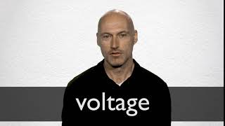 How to pronounce VOLTAGE in British English