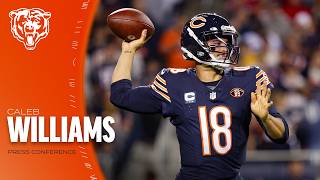 Caleb Williams looking forward to challenge of facing Seattle's defense | Press Conference