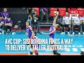 AVC Cup: Sisi Rondina finds a way to deliver vs taller Australia