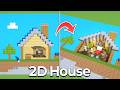 ⛏️ Minecraft Tutorial :: How to build a 2D Underground House 🏠🌳 [마인크래프트 2D 지하집 만들기 건축강좌]