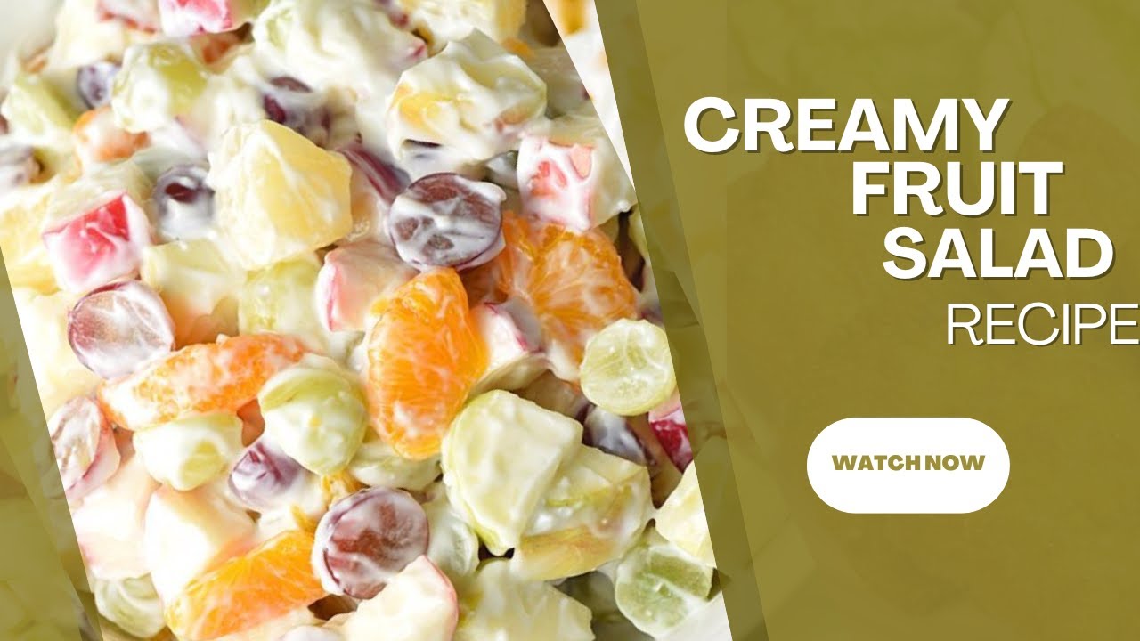 Creamy Fruit Salad Recipe Special Fruit Salad Recipe YouTube creamy-fruit-salad-recipe-special-fruit-salad-recipe-youtube