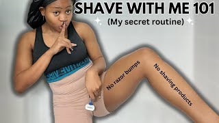 How to Avoid Razor Bumps and Get a Smooth Shave: DETAILED !!