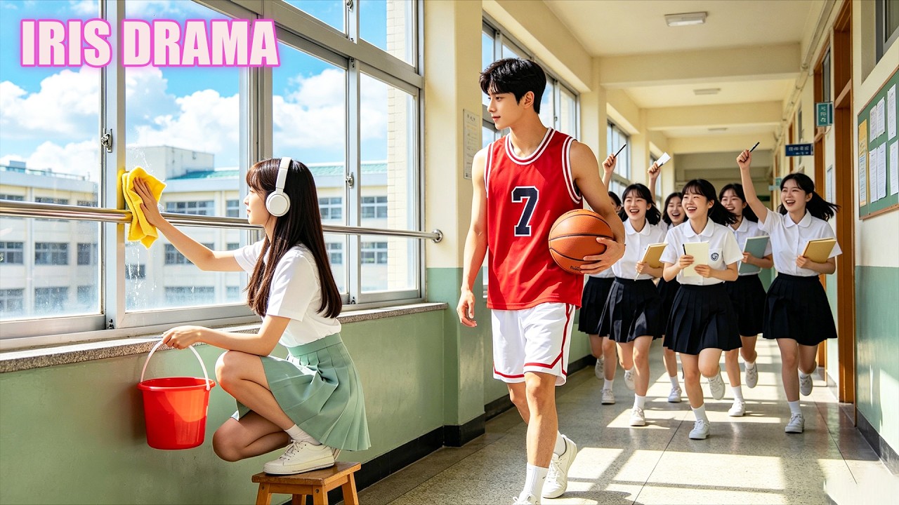 Cold Campus Heartthrob Rejects 100 Girls, But Falls For A Girl Quietly Cleaning Windows!