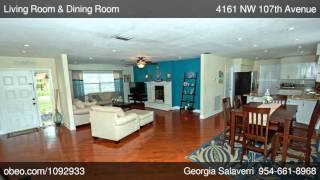 4161 NW 107th Avenue Coral Springs FL 33065 - Georgia Salaverri