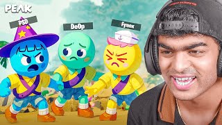 Can we Climb the TALLEST MOUNTAIN in this Game | PEAK