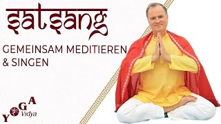 Satsang "Willenskraft entwickelt sich" mit Sukadev - Yoga Vidya Live, 15.05.2024, 07:00 Uhr