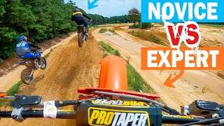 Novice VS Expert MX Rider - How Much Faster?