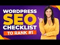 WordPress SEO Checklist: 20 Tips BOOST Your Organic Traffic