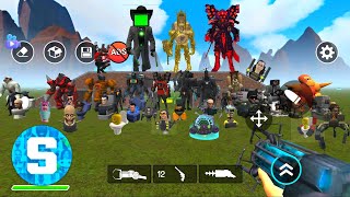 NEXTBOTS IN PLAYGRAUND UPDATE SECRET WEAPON BALL SEMUA SPEAKERMAN, CORUPTED GMAN, SKIBIDI TOILET...