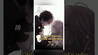 1 year age gap sad love story 💔 PART 2...#gap #love #age #anime #shorts #edit Age is just a number