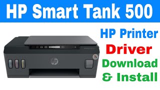 HP Smart Tank 500 Printer Driver Download & Install | All In One Series | #hpsmarttank500 screenshot 5