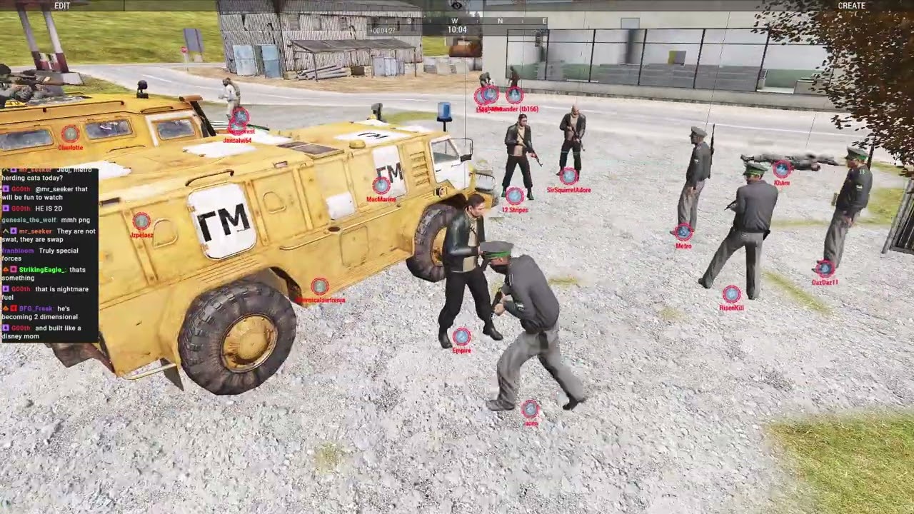 Liru's Discord Biocorp Op 3 Civilian/Police Chaos against Zombies VOD 1/24/2024