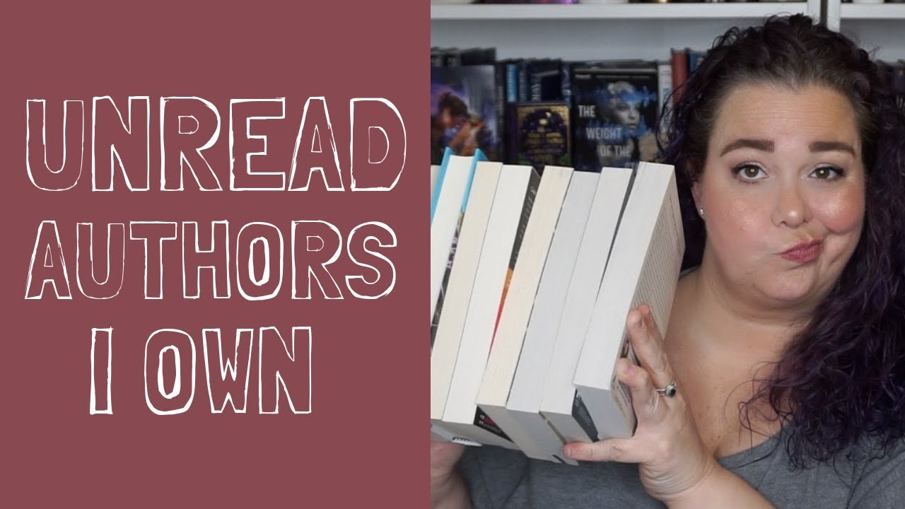 My Longest Owned Unread Authors