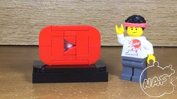 YouTube Play Button Built in LEGO!