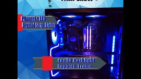 Coolia Backlight GPU Bracket & Phanteks LED Strips Product Review | The Stefan Talk Show |