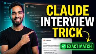 Claude AI for Job Application: Predict Exact Interview Questions + Mock Interview (Free)