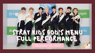 [Tokopedia WIB Indonesia K-Pop Awards] 211125 Stray Kids God’s Menu Full Performance