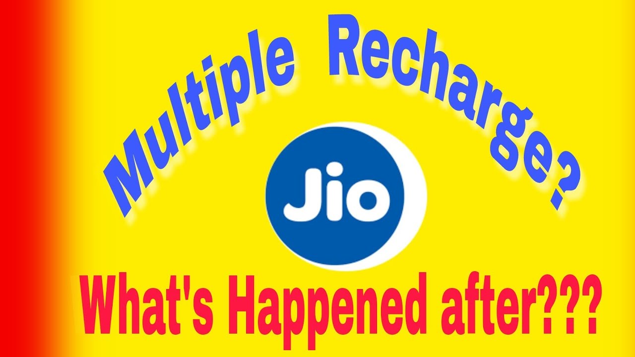Jio Multiple Recharge (What happen after?) Which pack will works? All queries will be gone.