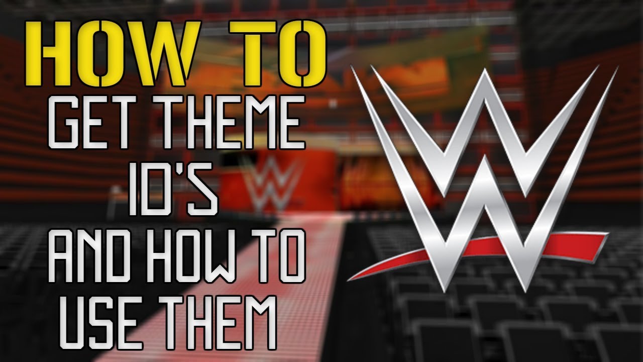 Roblox How To Get Wwe Theme Song Id S For Games Youtube - how to set lights in wwe2k18 roblox youtube