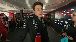 Gerorge Russel Post Qualifying Interview  Japanese GP 2025