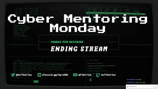 Cyber Mentoring Monday!
