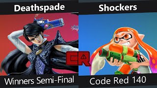 Code Red 140 Winners Semis - Deathspade vs Shockers