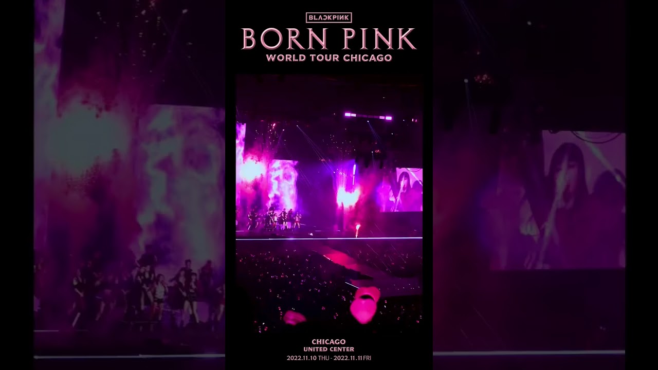 ⁣BLACKPINK WORLD TOUR [BORN PINK] CHICAGO HIGHLIGHT CLIP