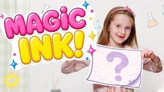 Make INVISIBLE Ink That MAGICALLY Appears! 🧪✉️✨