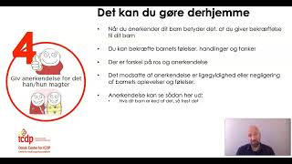 ICDP samspilstema nr 4: Vis anerkendelse for det den anden magter at gøre ICDP samspilstema nr 4: Vis anerkendelse for det den anden magter at gøre