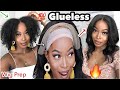 OMG😱Should We CANCEL WIG GLUE?? NEW 💯GLUELESS Lace Method‼️ Melt the Lace | 🚫GLUE /GEL ft Julia Hair