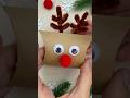 Rentier-Geschenktasche basteln