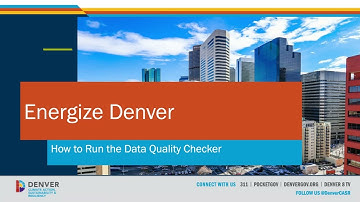 Benchmarking Part 9: How to Run the Data Quality Checker in Energy Star Portfolio Manager
