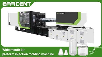 Wide Mouth Jar PET Preforms: Crafted for Versatile Storage | Efficient Machines ✨ #efficient