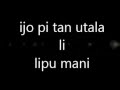 Ijo Pi Tan Utala Li Lipu Mani Toki Pona