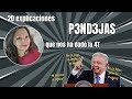 20 explicaciones p3nd3jas que nos ha dado la 4t