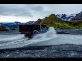 Expedition truck in Porsmörk • World tour