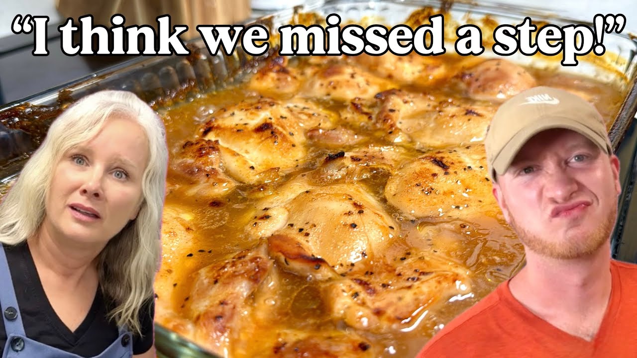 Momma attempts to make Duck Sauce Chicken 😅 What are we missing? 